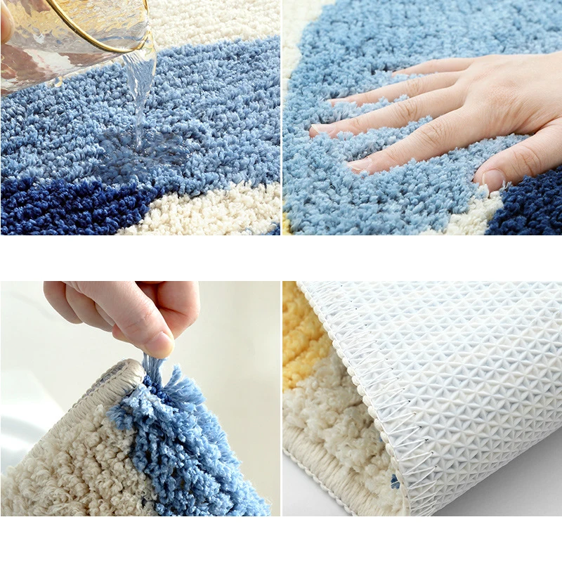 Внутренний Супер впитывает дверной коврик латексный подложка нескользящий для