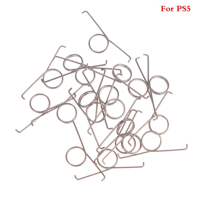 20pc Replacement L2 R2 Trigger Button Spring Metal Replacement Buttons for Dualshock PS5 Controller