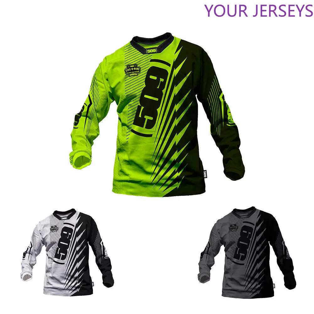 

2021 Motocross Jersey Mountain Polyester Men Motorcycle shirt Racing DH Downhill MX MTB T shirt FXR Downhill DH MTB
