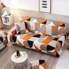 Эластичные Чехлы для дивана с геометрическим рисунком, современные секционные Чехлы для угловых диванов в гостиную, защита для кушетки