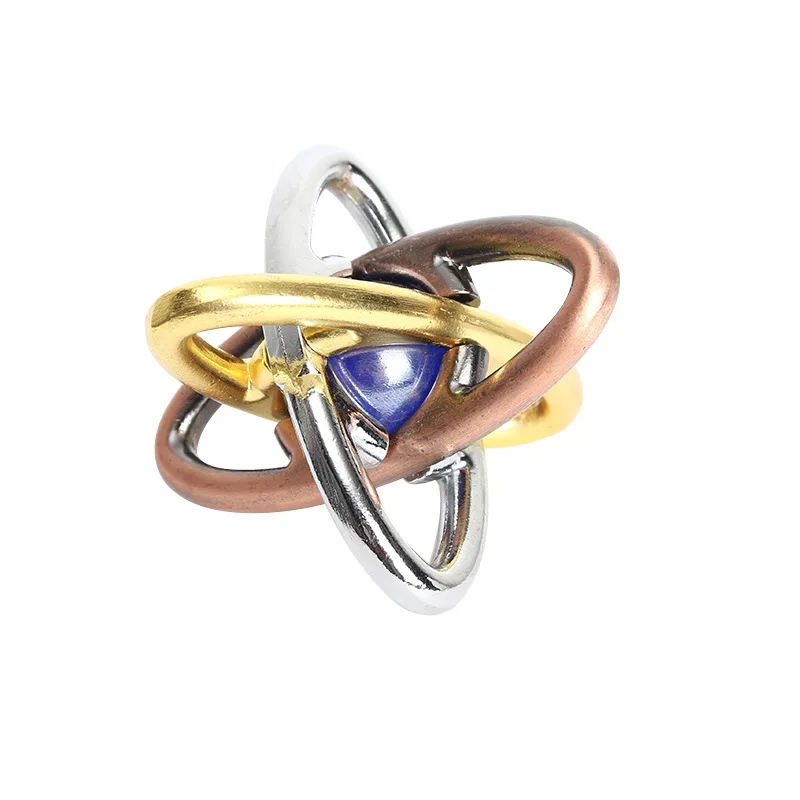 Игрушка для игры в мозги IQ Test Lock Teaser мозга из сплава металлические пазлы детей и