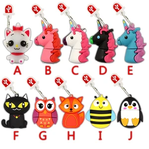 usb flash drive 128gb unicorn pen drive 64gb 32gb fox penguin for gift usb flash memory 16gb pendrive flash drive 64gb u disk free global shipping
