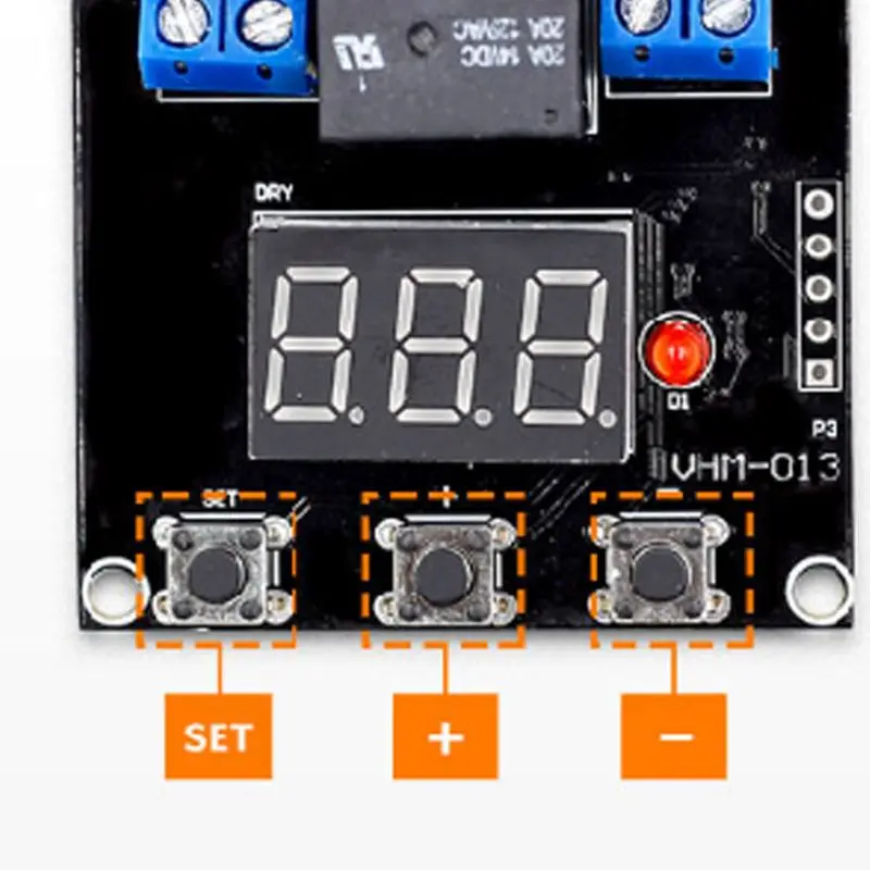 

OOTDTY Timer Countdown Switch Module 0-999 Minutes Setting Range Delay Board High Quality A5YD