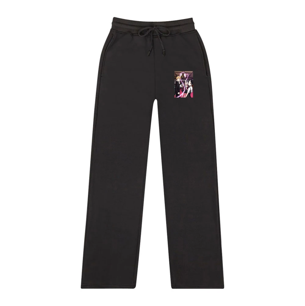 

Kaguya sama love is war 2D printing spring autumn men and women interesting breathable straight pants custom large size pants