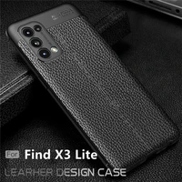 for cover oppo find x3 lite case for find x3 lite capas back bumper soft shockproof tpu leather for fundas find x3 lite cover