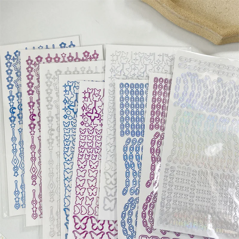 Корейский Прозрачный лазерный стикер с подвеской для скрапбукинга Idol карты