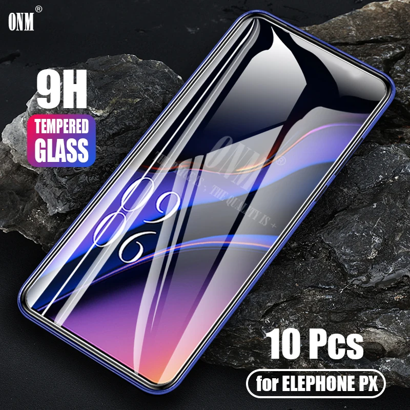 Закаленное стекло для ELEPHONE PX 10 шт. Защитное экрана 2.5D 9H Премиум защитная
