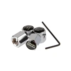 Металлическая крышка штока клапана автомобильной шины для Land Rover Range Rover Sport Evoque L322 Vogue, украшение для автостайлинга