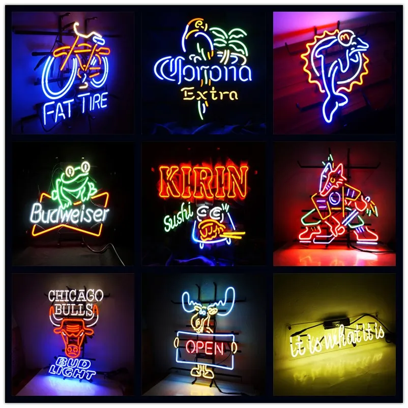 

Светодиодная неоновая коробка для освещения вечевечерние, акриловая коробка для дома, подарочной комнаты, бара