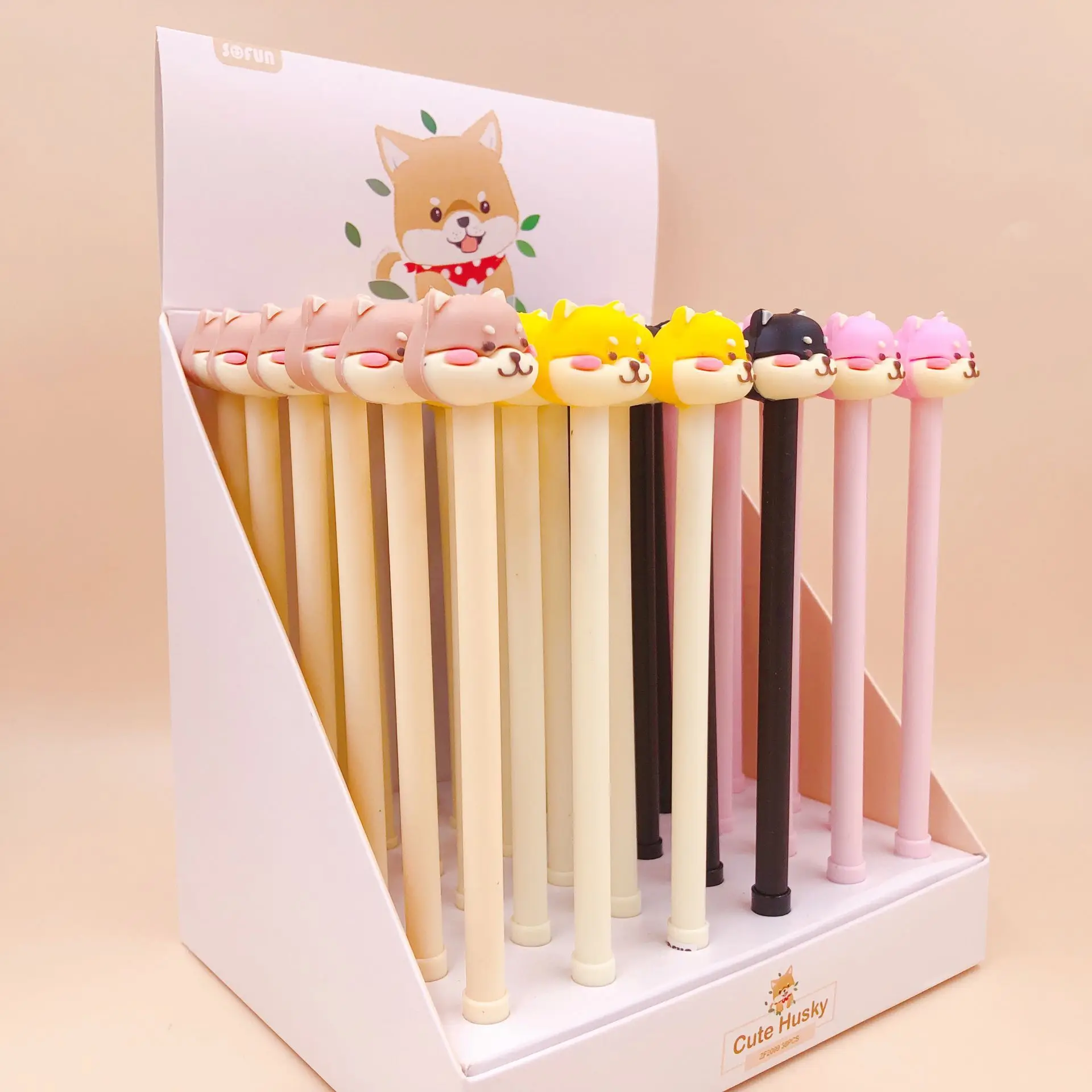 36 шт./упак. 0 5 мм с черными чернилами детские носки креативными мультяшными