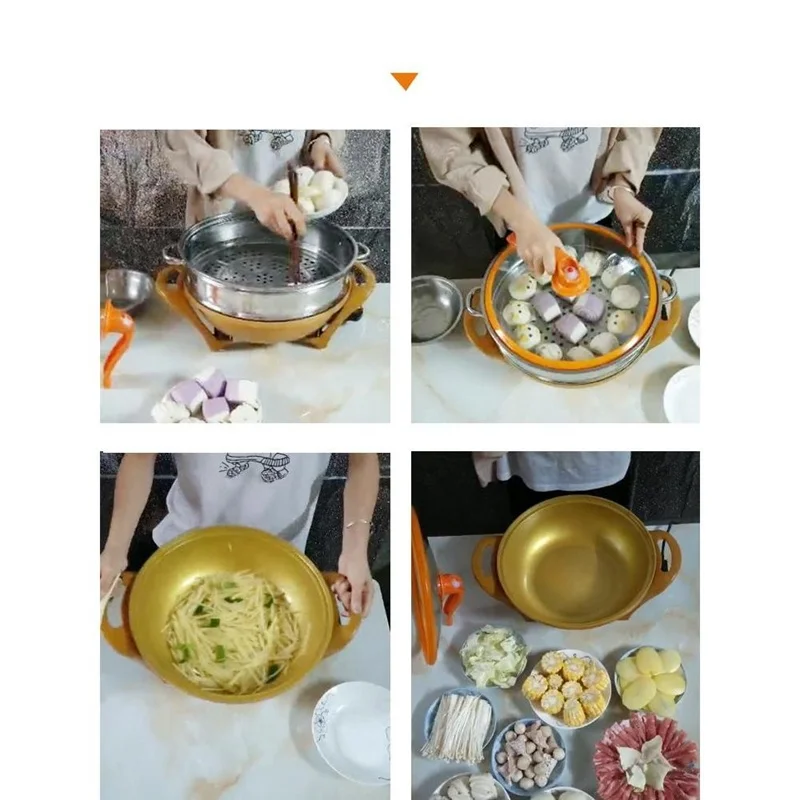 elektrikli ev aletleri eletrodomestico home appliance for kitchen makine machine maquina elettrodomestici hurom electric skillet free global shipping