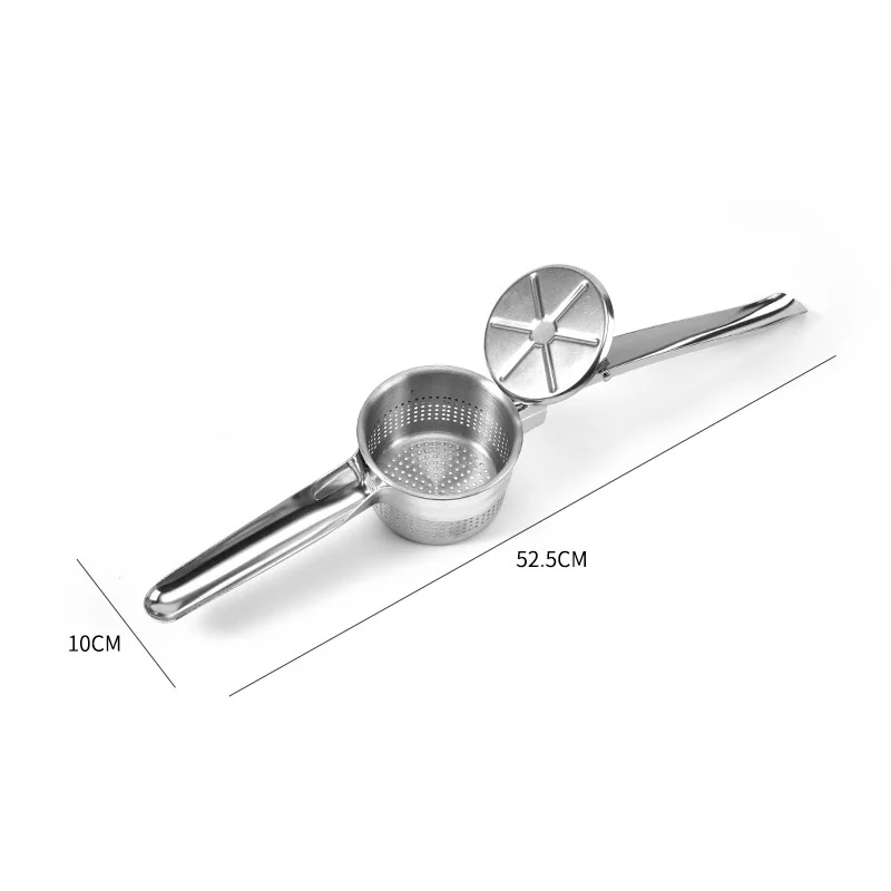stainless steel manual juice press potato press potato press garlic press kitchen gadgets kitchen gadgets and accessories free global shipping
