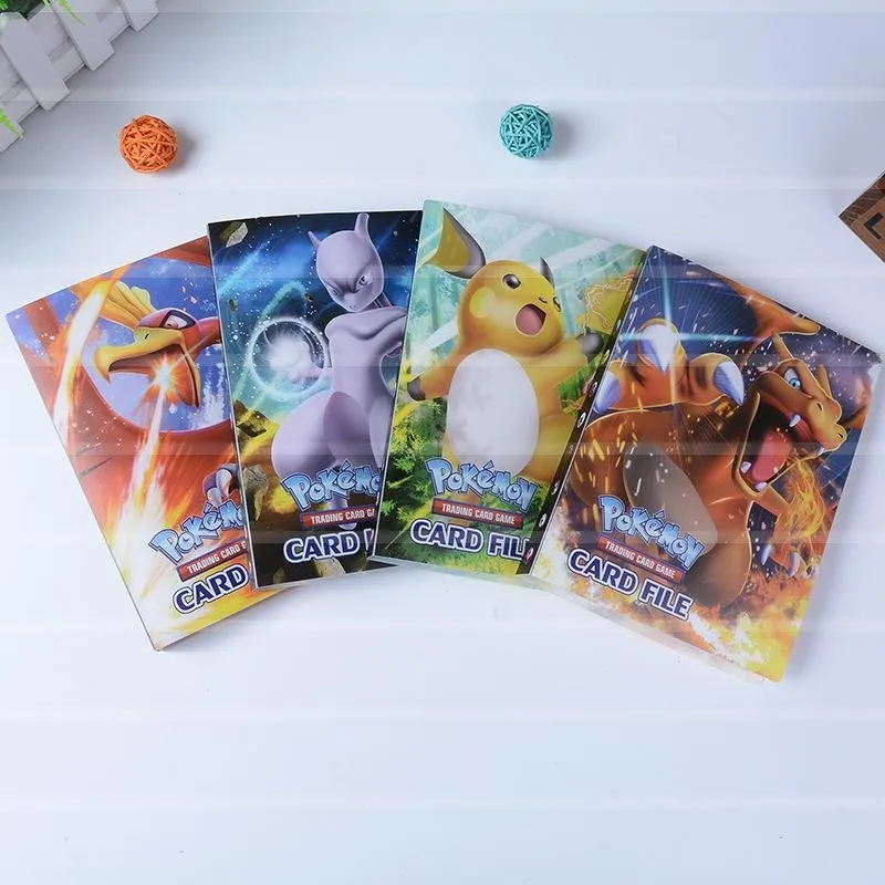 Takara Tomy Покемон держатель для карт альбомная игрушка Пикачу коллекция альбом