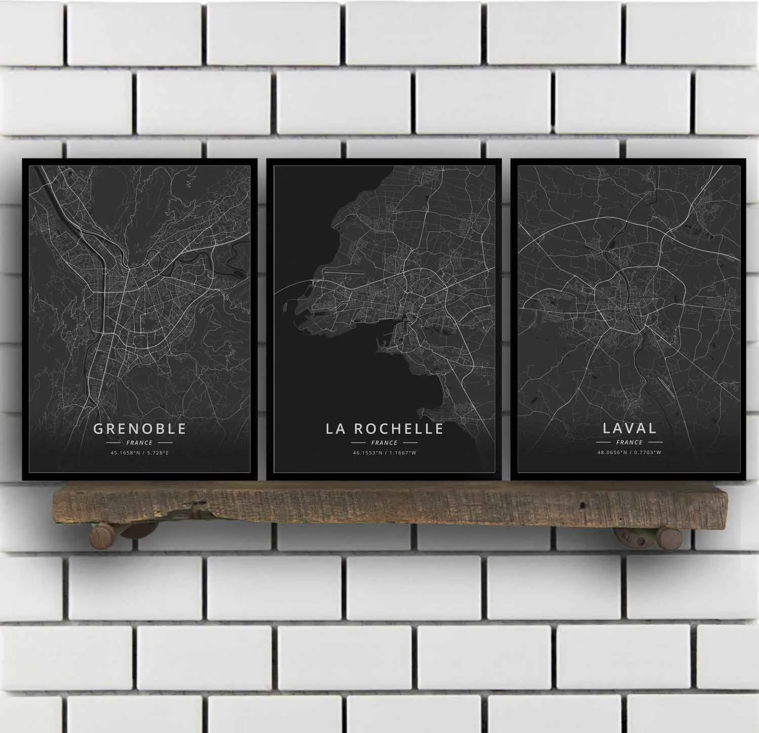 Гренобль-ла-Рошель Лаваль, Гавр, Лилль, лимузин, Лион, Марсель, Metz, Монпелье, мултхаус, Нэнси наньтс, красивый французский плакат