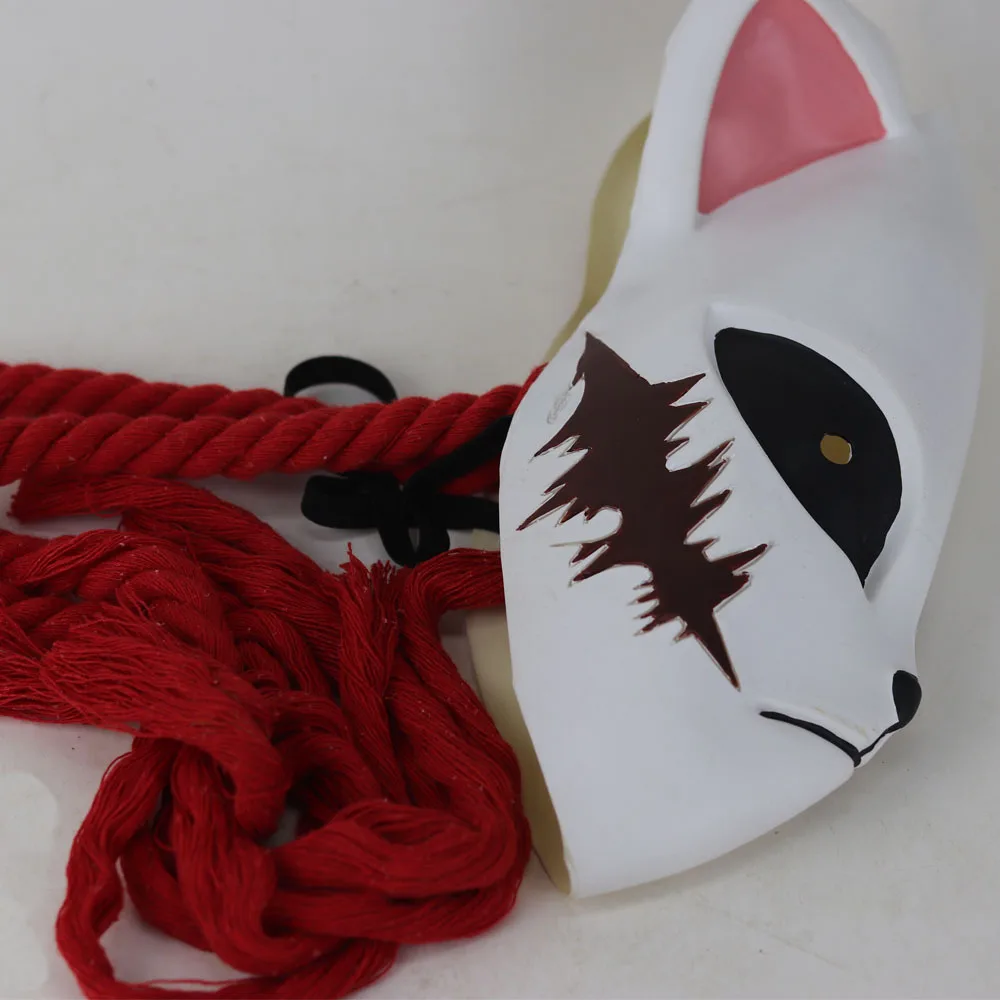 Новинка маска для косплея из аниме клинок рассекающий демонов латексный шлем