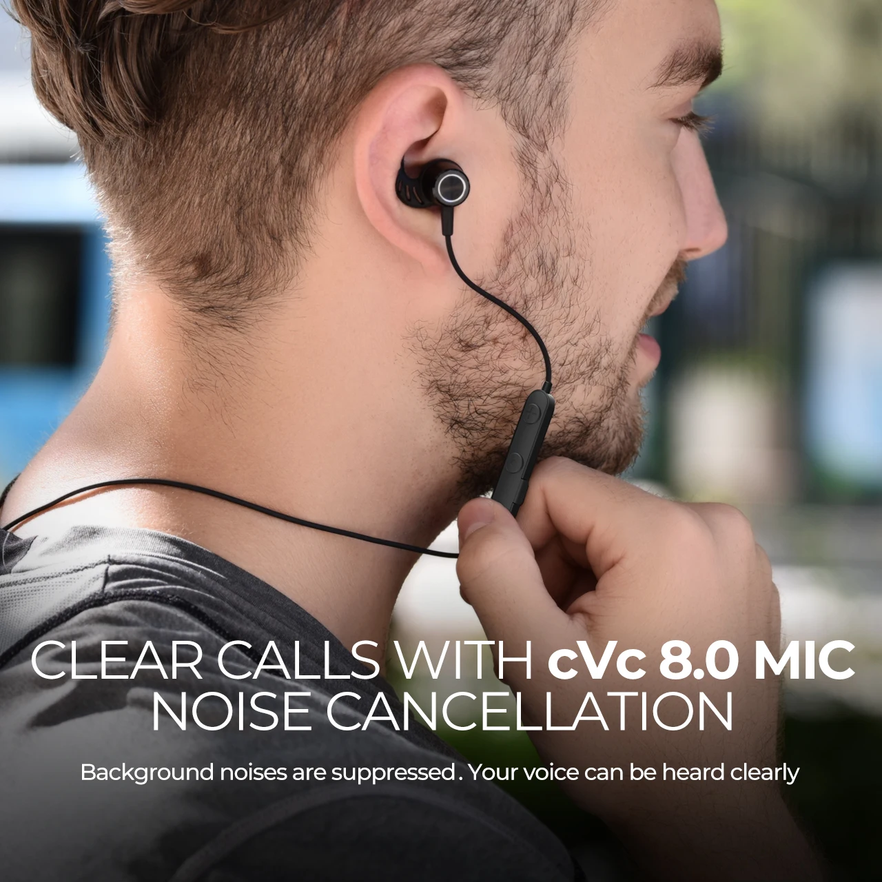Mpow S10 Pro Bluetooth Sports Earphones IPX7 Waterproof Wireless Earbuds with CVC8.0 Noise Cancelling Microphone & 14H Playtime |