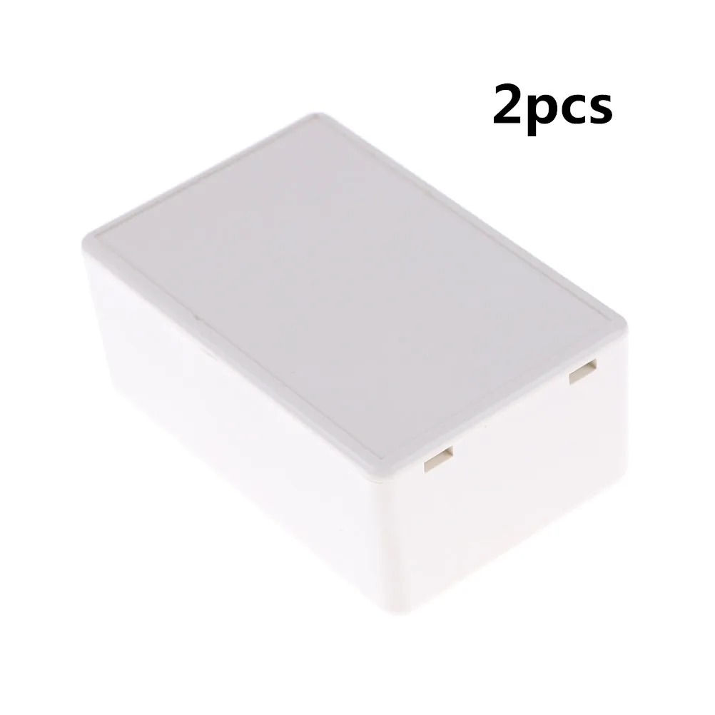 2pcs 1/2 шт горячий пластиковый электронный проект коробка корпус Чехол 70X45X30 мм продвижение - Цвет: 2pcs