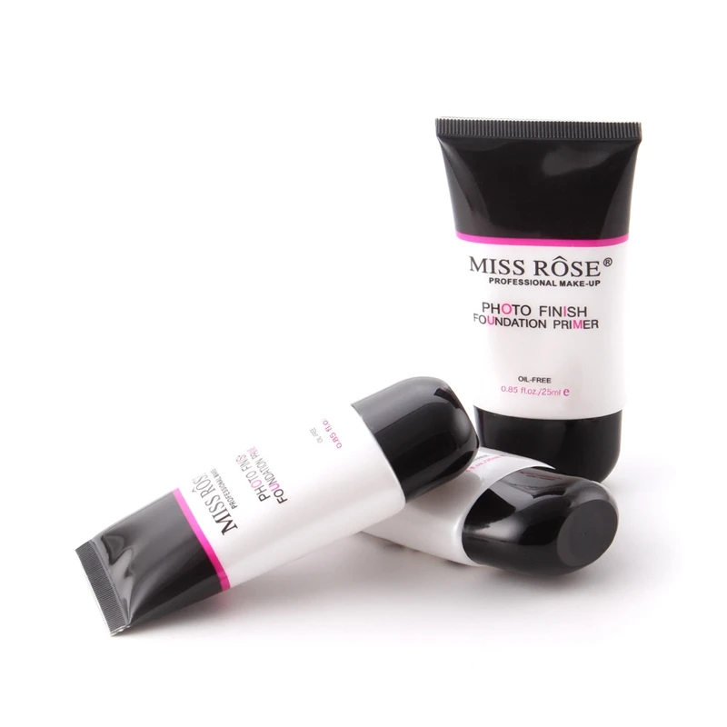 База для макияжа Miss Rose стойкий чистый матовый Праймер крем лица заполнения пор
