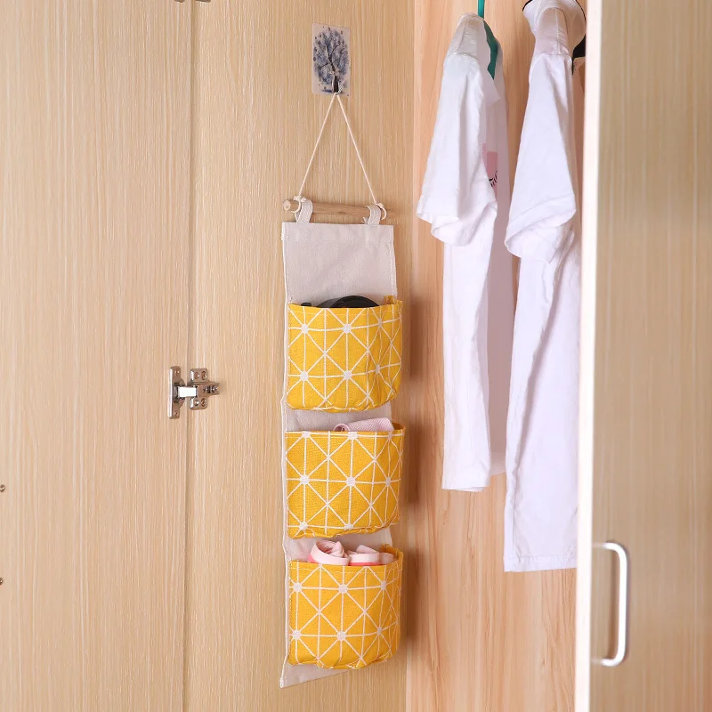 Подвесная сумка Органайзер для деткой одежды посуды прозрачная хранения двери