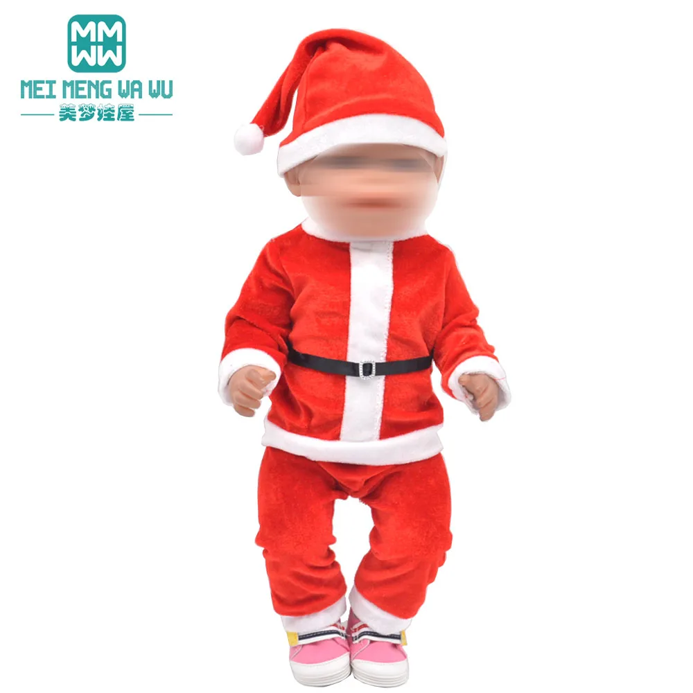 Подходит для 45 см американская кукла одежда аксессуары модные рождественские