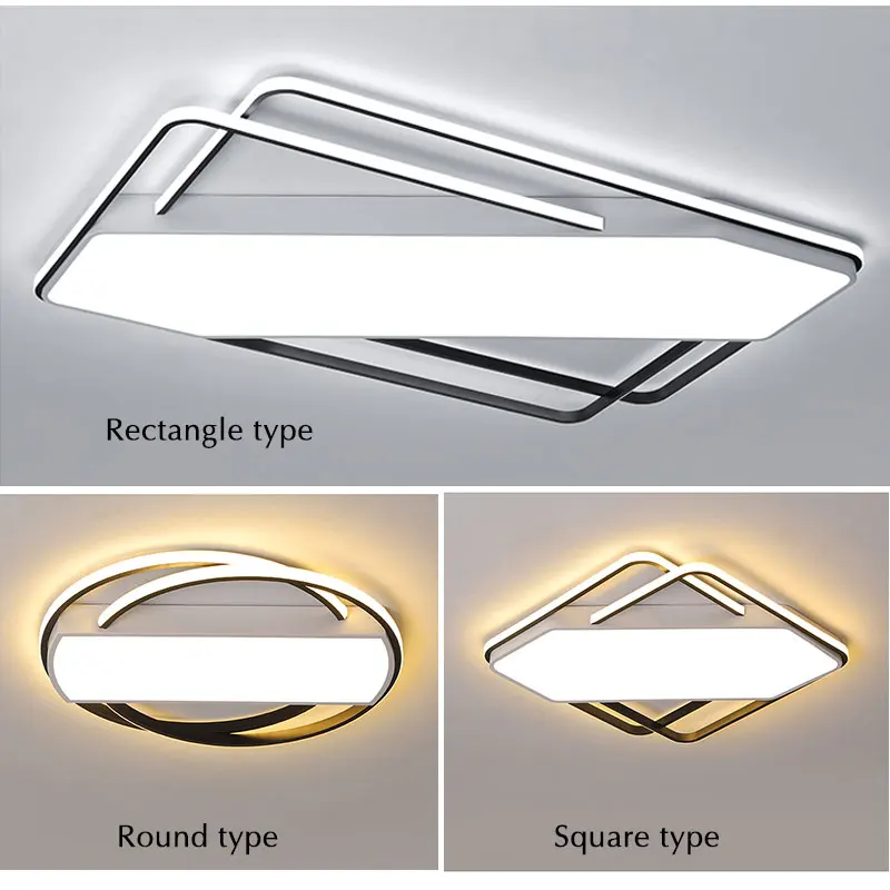 Поверхностного монтажа светодиодные потолочные светильники для фойе гостиной