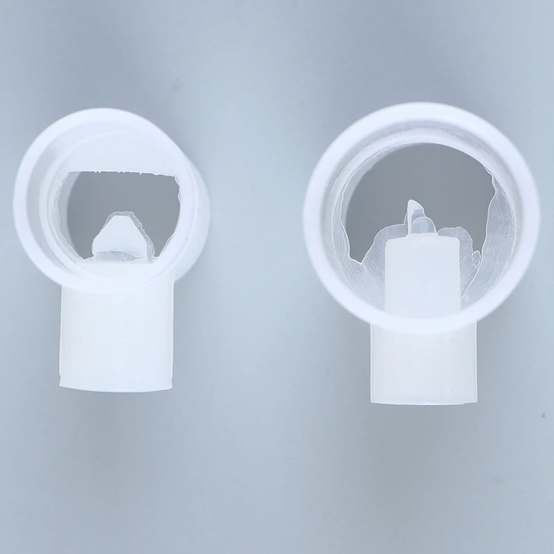 2 шт./лот белая птичья вода питьевая трубка пластиковая автоматическая поилка
