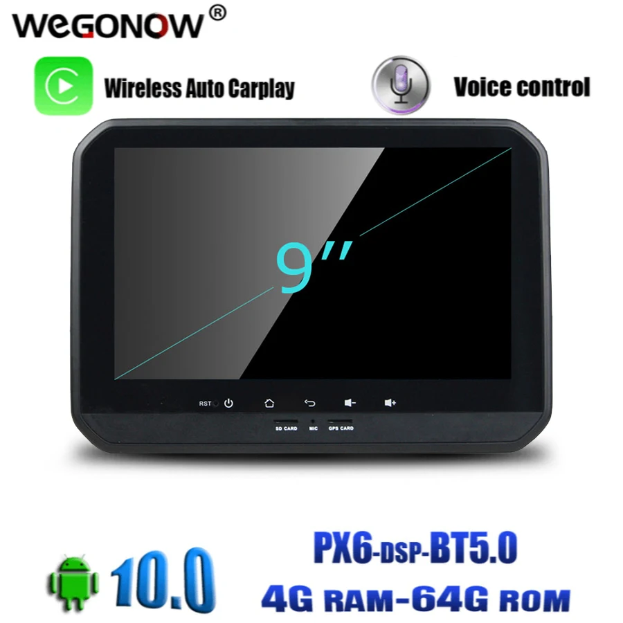 PX6 DSP 9 &quotAndroid 10 0 для SUZUKI IGNIS 2017 Octa Core 64 Гб ROM автомобильный DVD плеер GPS навигация
