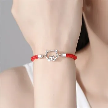 

New Product Zodiac Pig Red String New Transit Pig's Birth Year Hand-woven Hand Rope Bracelet Gift JSL130