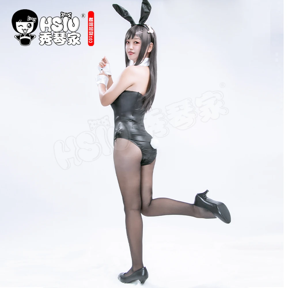 Сю аниме сакураджима Mai Косплэй костюм парик негодяй не мечтать с изображением