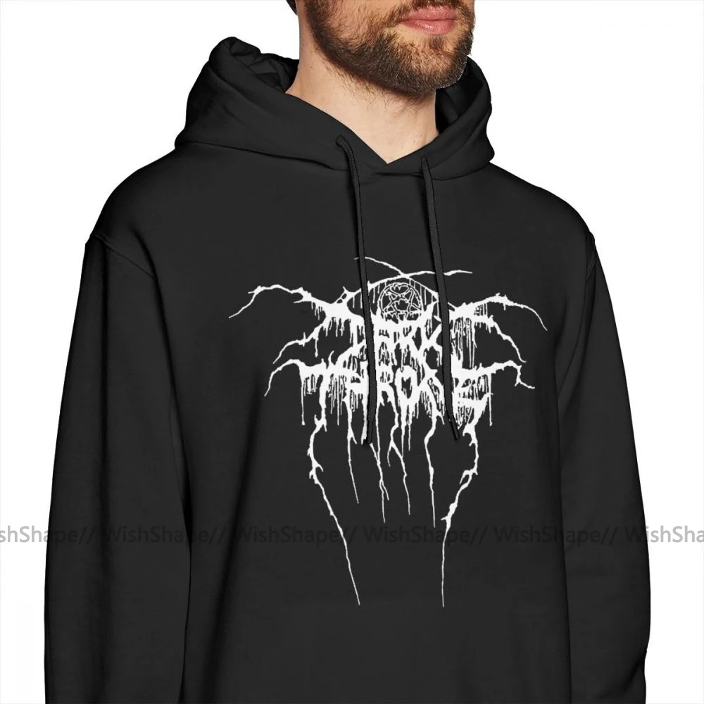 Толстовка Darkthrone, с логотипом, рубашка, Camiseta, толстовки, зимний мужской пуловер, толстовка с капюшоном, хлопок, для улицы, длинные, более размера, толстовки