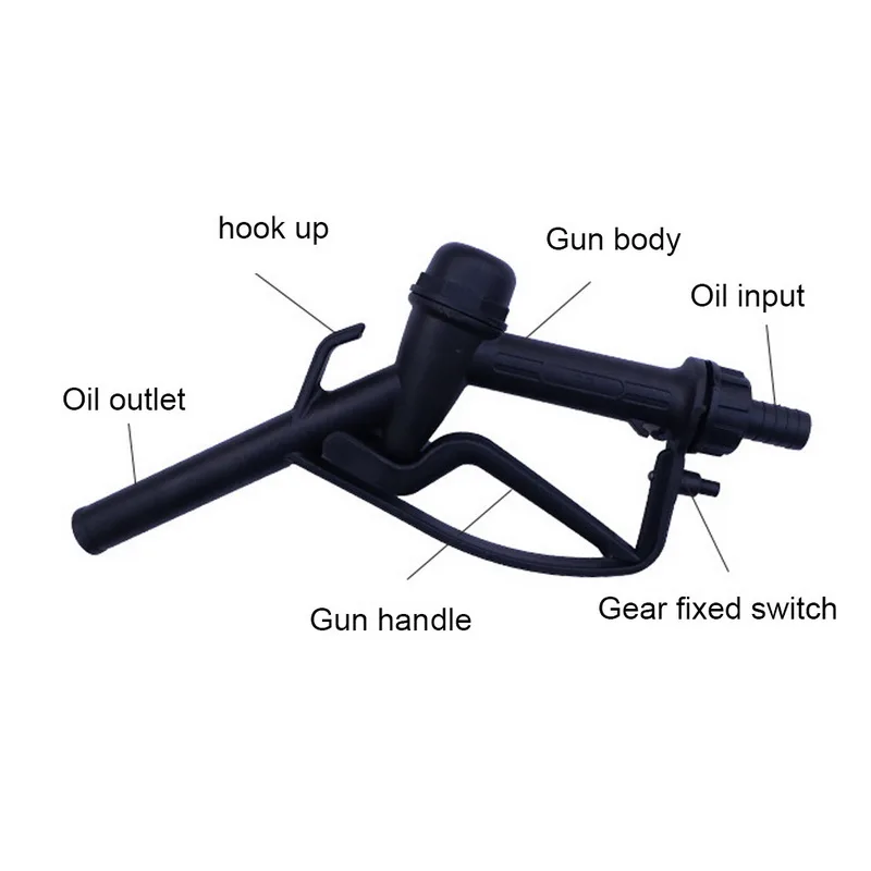 Plastic Manual Heavy Duty Nozzle Hose with Hook Straight Spout &amp Gasoline | Инструменты
