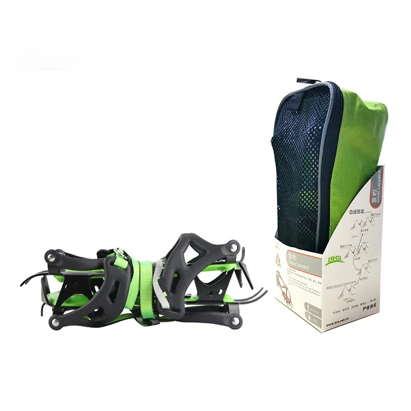 

Professional 14-tooth Ice Crampons Winter Snow Boots Shoe Covers Gripper Manganese Steel Ice Gripper Crampons