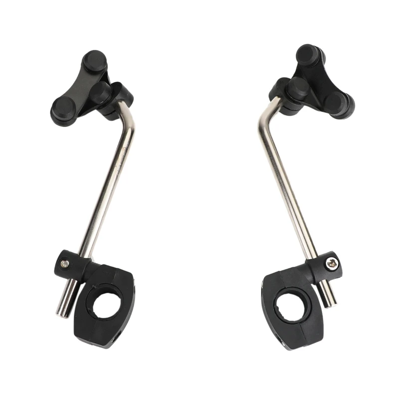 

Universal Motorcycle Windshield/Windscreen Bracket 7/8 Inch 22Mm Standard Handlebar Windshield Mounts Clamps