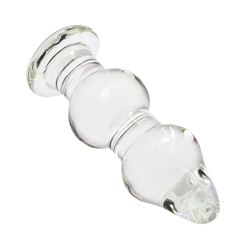 Анальная пробка 145 х 48 мм 294 г большая стеклянная массаж простаты Женский