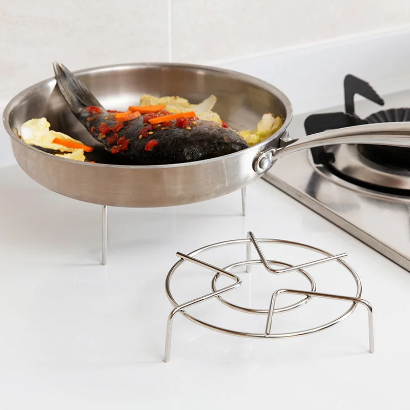 Рама для пароварки из нержавеющей стали круглая Водонепроницаемая Нескользящая