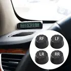 Портативная Универсальная беспроводная автомобильная система контроля давления в шинах солнечная панель дисплей питания внешние датчики в шинах