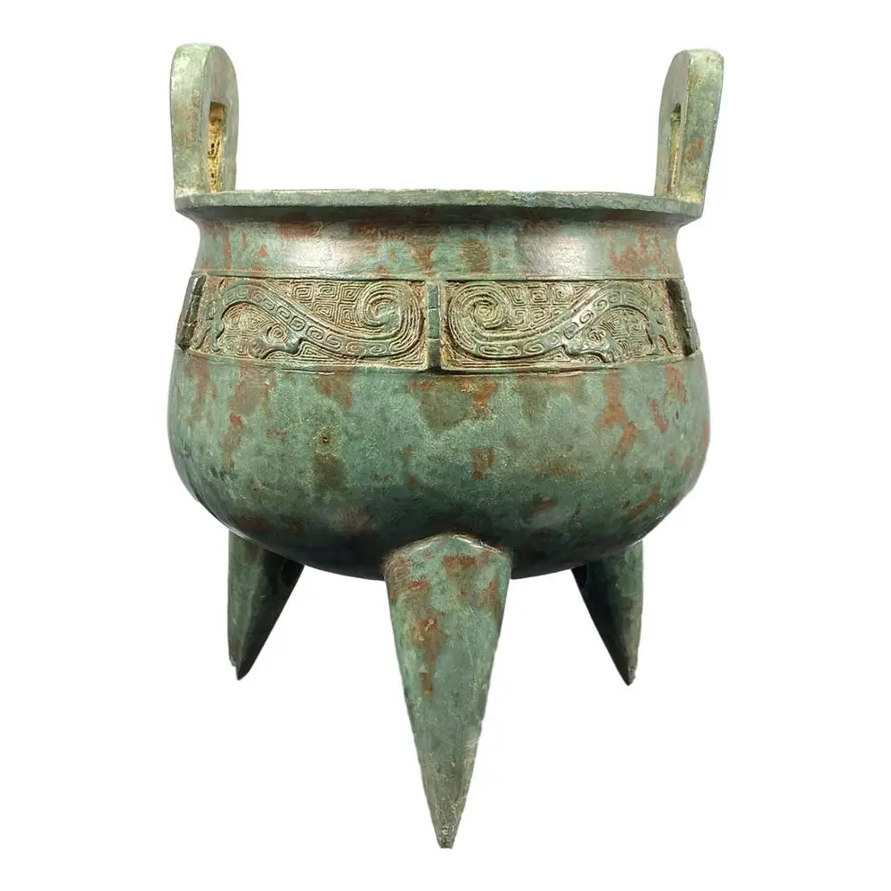 

LaoJunLu бронзовая посуда имитация антикварной бронзы шедевр коллекция одиночных китайских ювелирных изделий в традиционном стиле