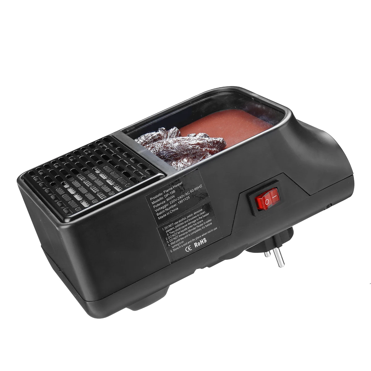 Портативный Handier пламенный Нагреватель настенный цифровой плагин электрический