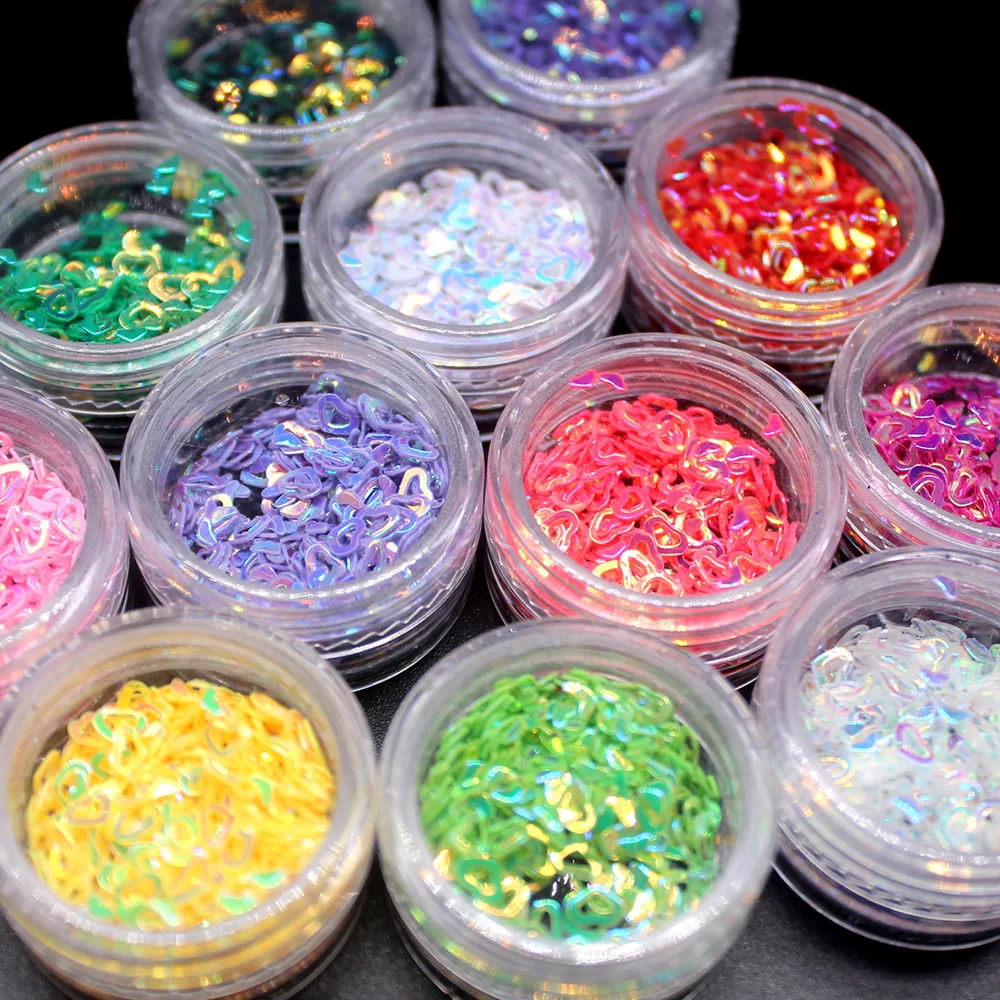 1 коробка блестки для дизайна ногтей|Блестки ногтей| |