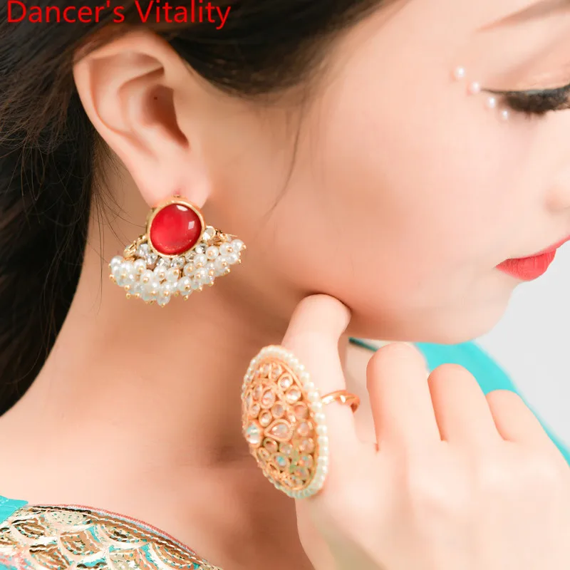 Женские аксессуары для индийских восточных танцев живота серьги-подвески на лоб