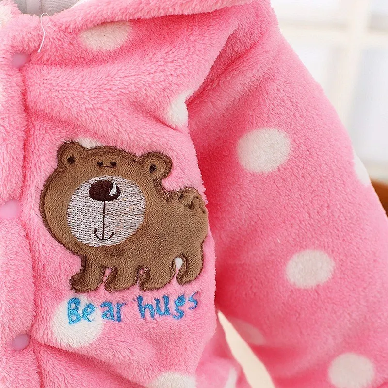 Детский зимний комбинезон для новорожденных одежда маленьких девочек хлопковый