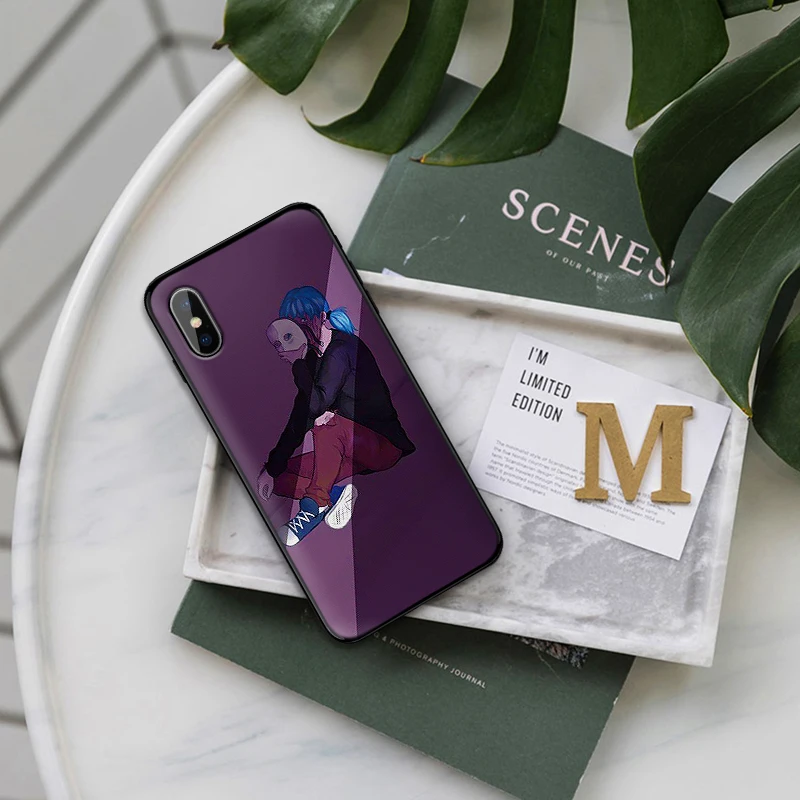 Чехлы для iPhone XR XS Max X 6 6S 7 8 Plus Sally Face игровая мягкая IMD задняя крышка телефона