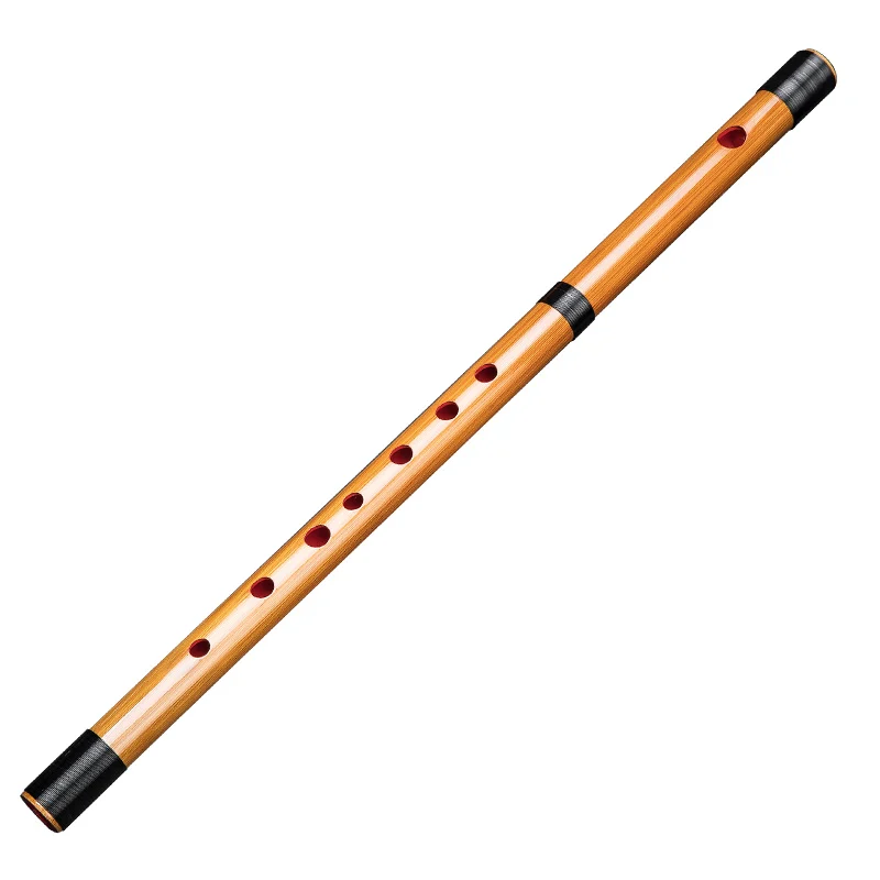 

High Quality Japanese Flute Shinobue Flauta 6/7/8 Hon Bitter Bamboo Without Membrane Hole Piccolo Portable Musical Instrument