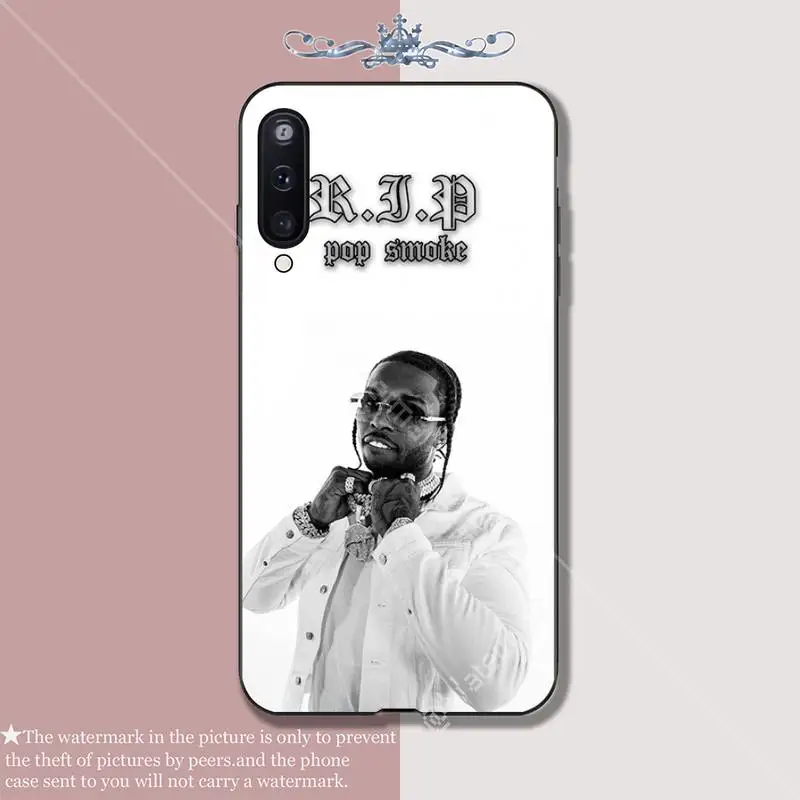 Роскошный чехол для телефона Babaite Rapper Pop Smoke Funda Samsung Galaxy A10 A20 A50 A51 A70 A71 A40 A30 A30S A80 |