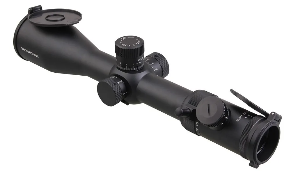 Векторная оптика Reiter 3,5-25x56 охотничий прицел для стрельбы с Mil Reticel протестирован на Lapua Magnum 35 мм трубчатый прицел
