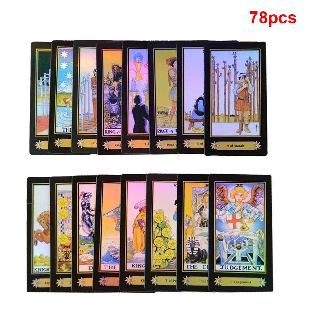 78 шт. игра на тему будущего колода всадник Вейт английская версия Лучистая