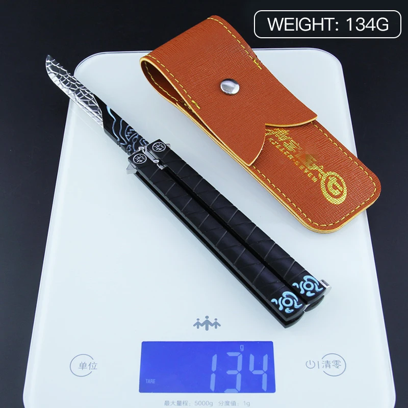 Animation peripheral alloy weapon Archie Magic Knife Thousand Blade Butterfly Flying Training Props Collection Toys | Игрушки и хобби