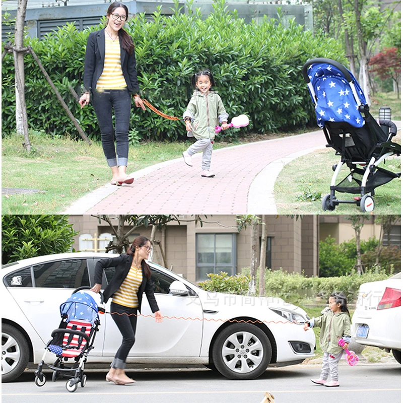 

Child wrist leash Toddler Baby Adjustable Kids Safety Harness Children Band Anti Lost Link Traction Rope