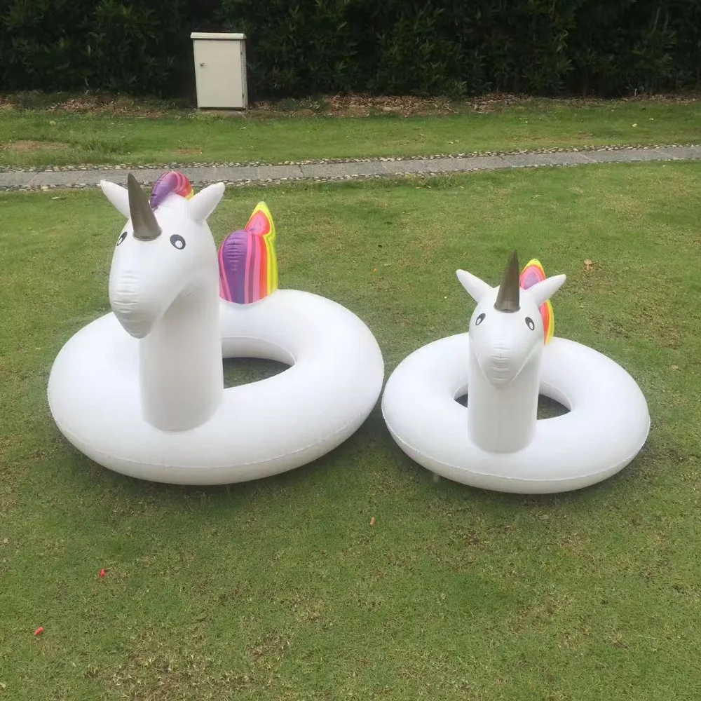 

175*120cm Giant Inflatable Unicorn Swimming Ring Pool Float For Adult Children Water Floats Holiday Party Toys Piscina