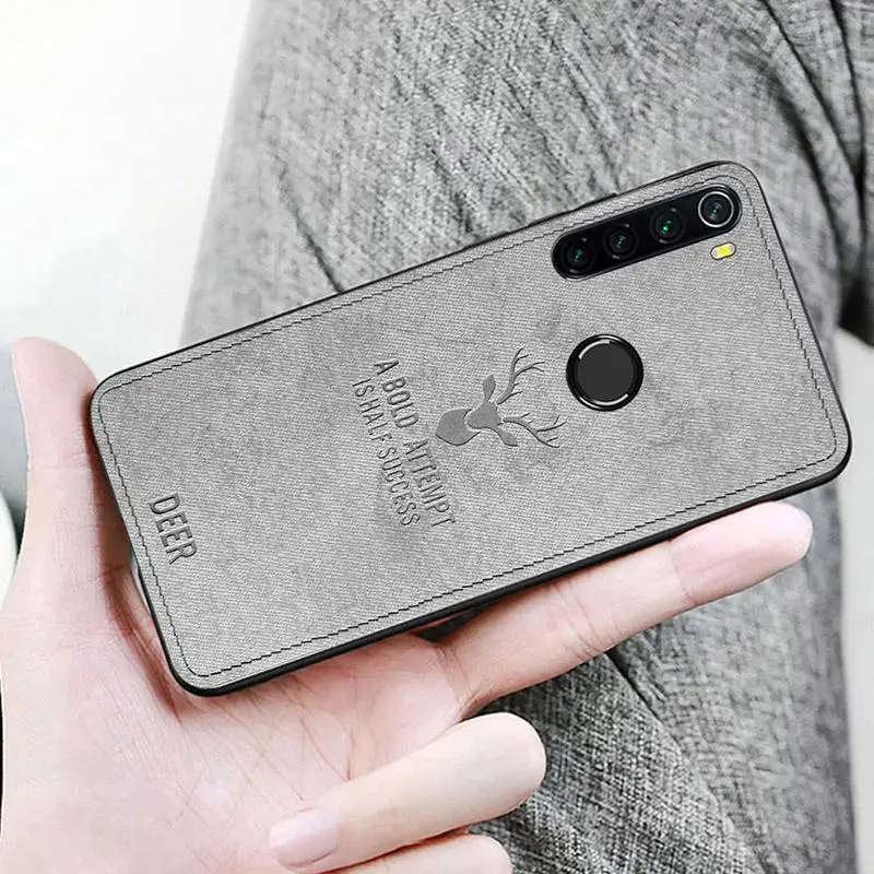 Soft Fabric Cloth Back Cover For Xiaomi Redmi K30 K20 Note 8T Note8 Pro Cases 8A 7ANote7 Shockproof Phone |